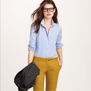 NWOT J. Crew Stretch Perfect Button-up
